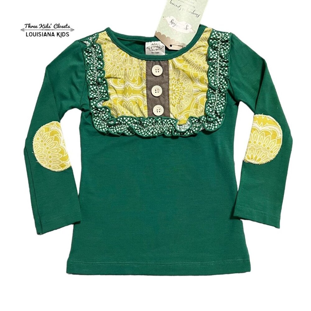 NEW Persnickety 3Y Emerald Pine Lulu Top